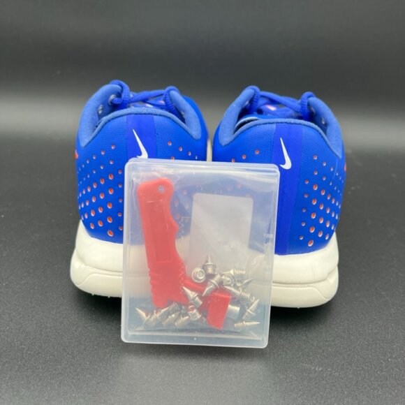 Nike Triple Jump Elite 2 Track & Field Spikes Blue AO0808-400 Men’s Sz 9.5 NEW - Picture 6 of 6